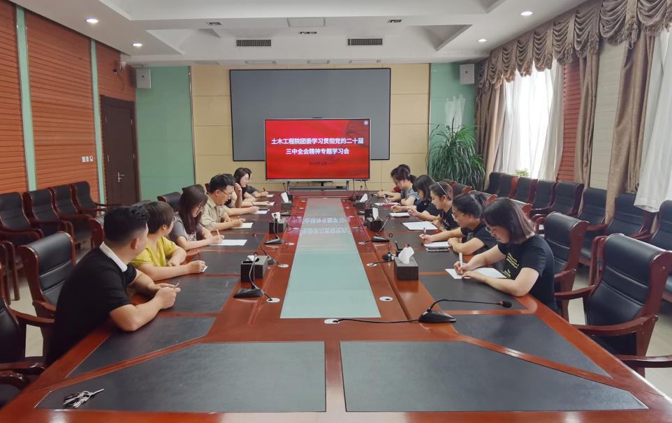 公司团委组织开展“党的二十届三中全会精神”专题学习