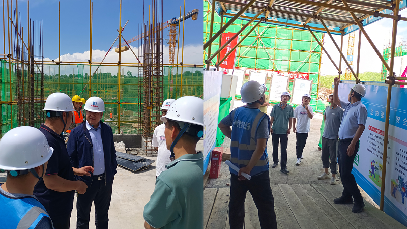 公司第十党支部开展“严守党纪党规践行质量安全 推动灾后重建项目有序进展”主题党日活动